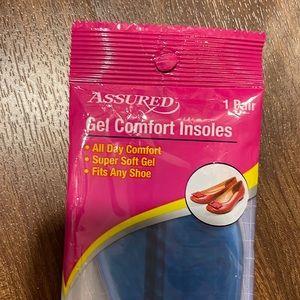 Gel comfort insoles. 1 pair. Women.